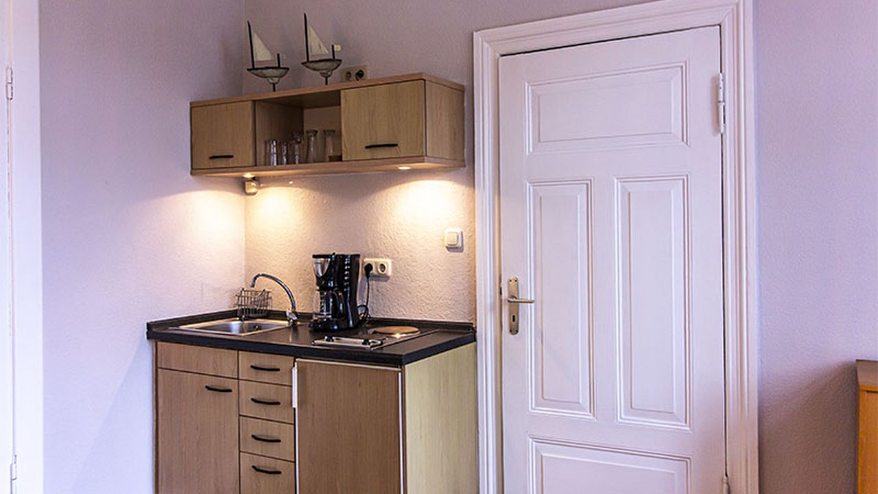 Küchennische im Wohnraum Küchennische im Wohnraum